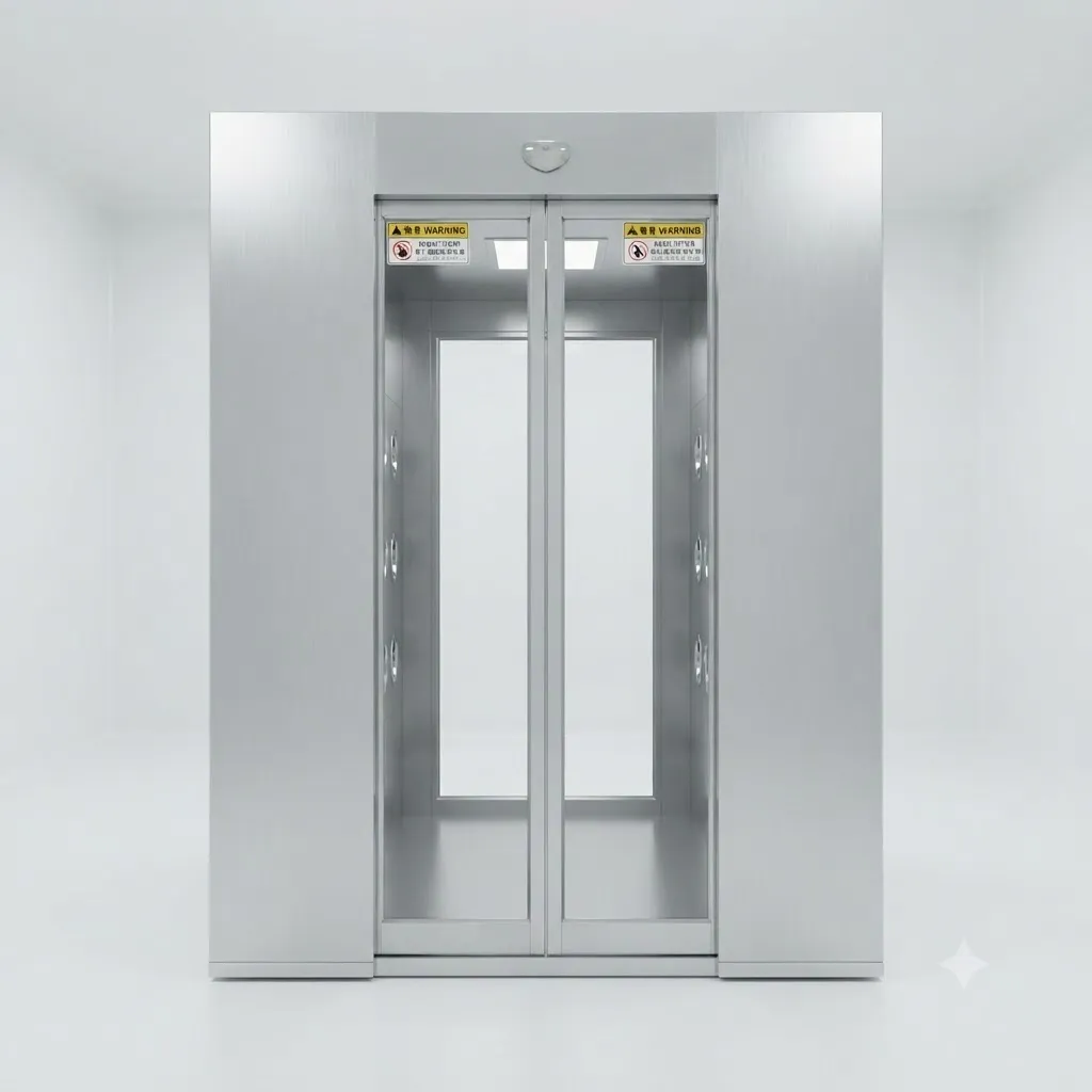 Auto Door Air Shower With Shoe Cleaning Device - Image 2