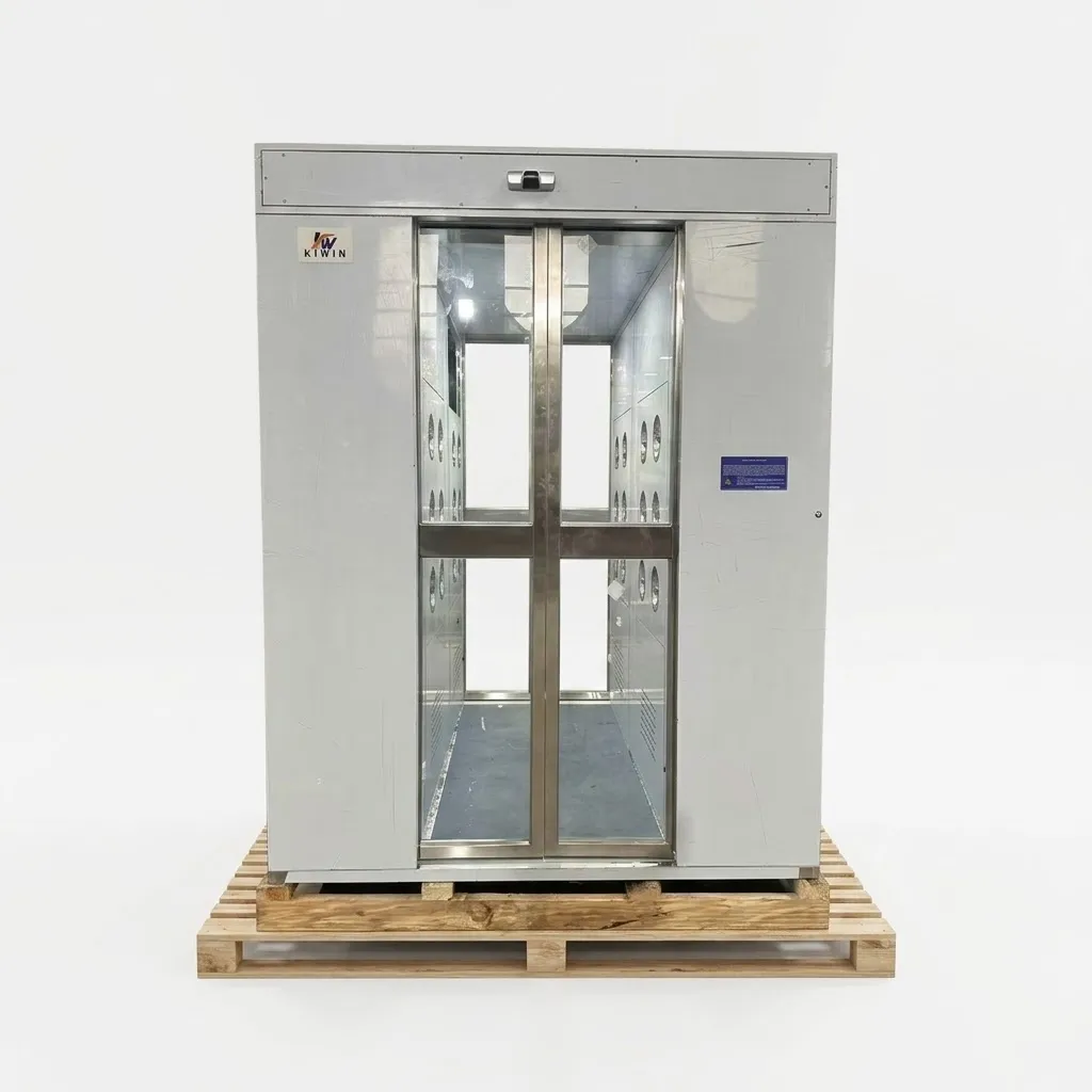 Auto Door Air Shower With Shoe Cleaning Device - Image 3