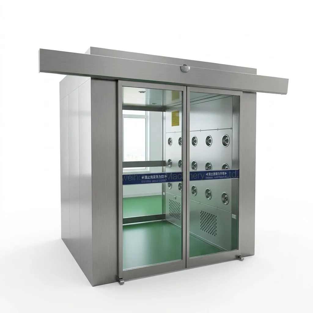 Auto Door Air Shower With Shoe Cleaning Device - Image 4