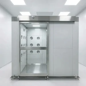 L-shape Auto Door Air Shower